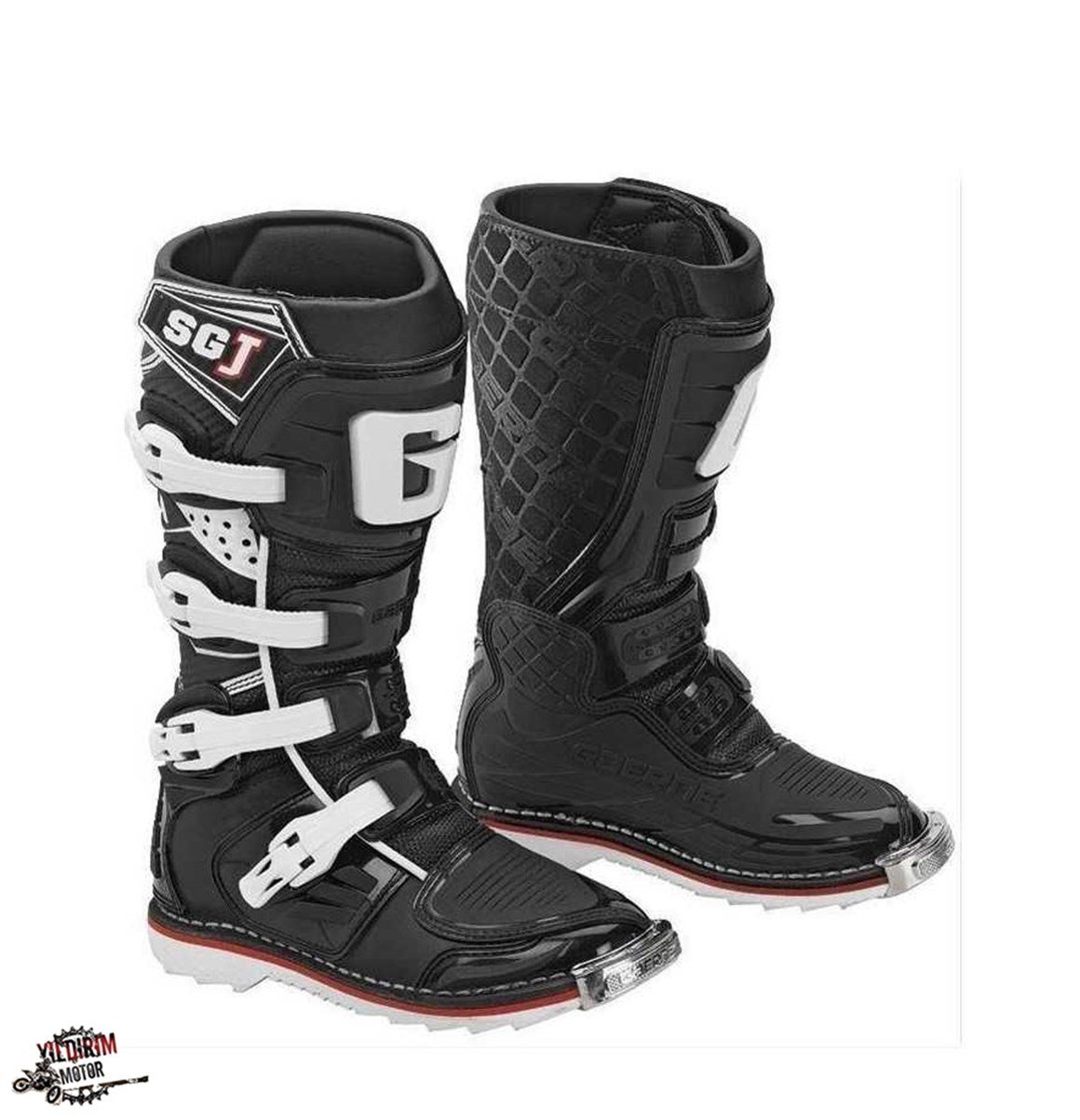 GAERNE SG-J ÇOCUK CROSS BOT SİYAH 