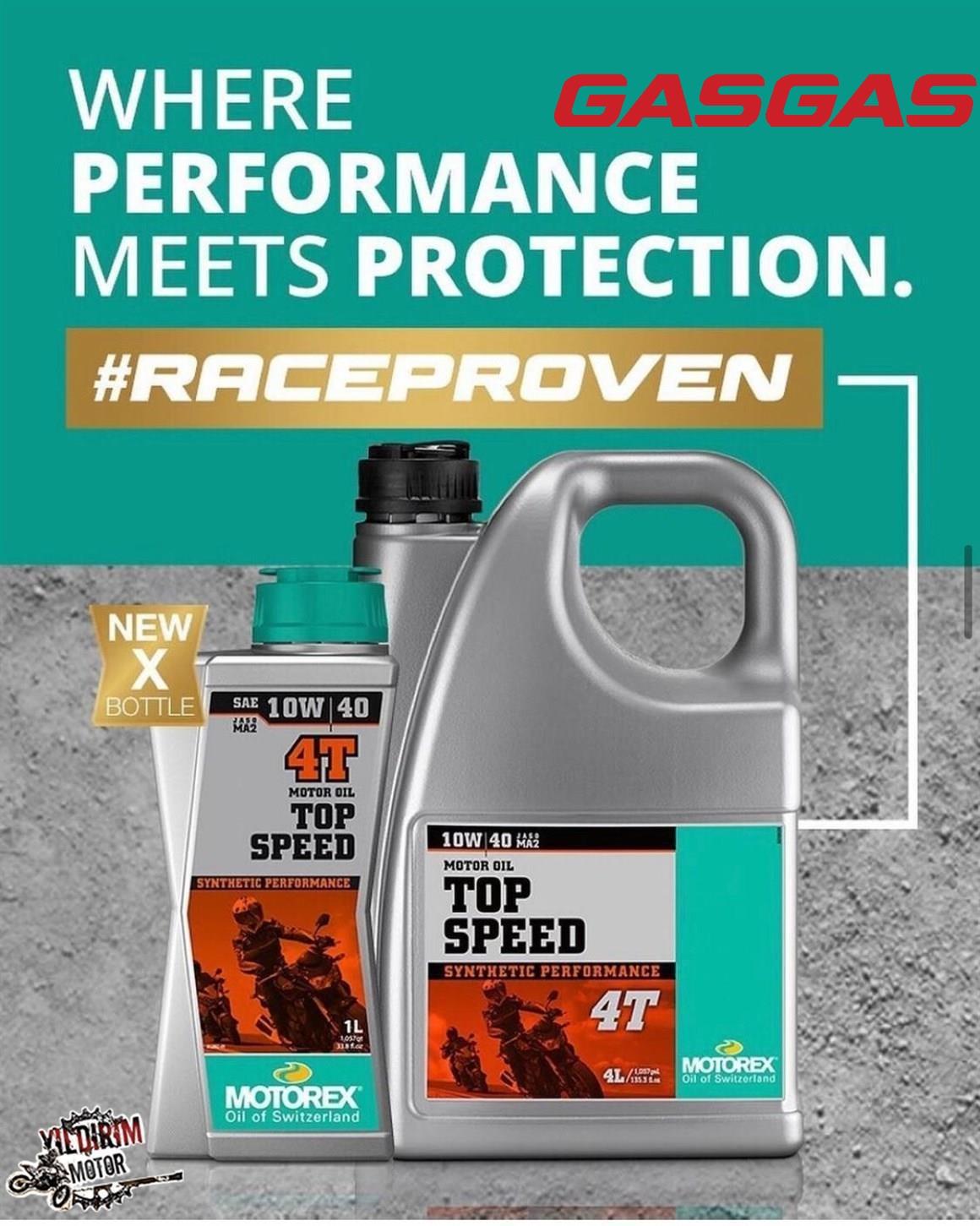 GASGAS 250-300 MOTOREX 2T ŞANZUMAN YAĞI 4LT