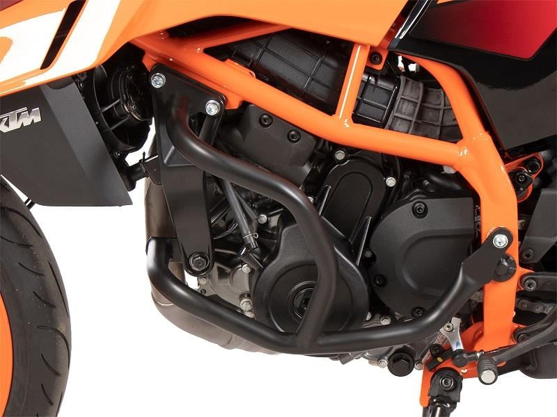HEPCO BECKER KTM 390 DUKE MOTOR KORUMA DEMİRİ SİYAH 2024