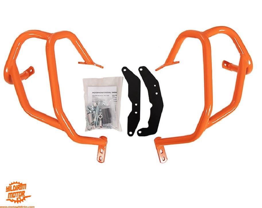 HEPCO BECKER KTM 790/890 ADV MOTOR KORUMA DEMİRİ TURUNCU 2024