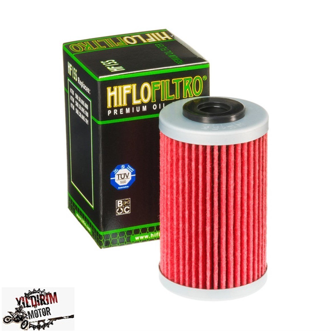 HİFLO HF155 YAĞ FİLTRESİ