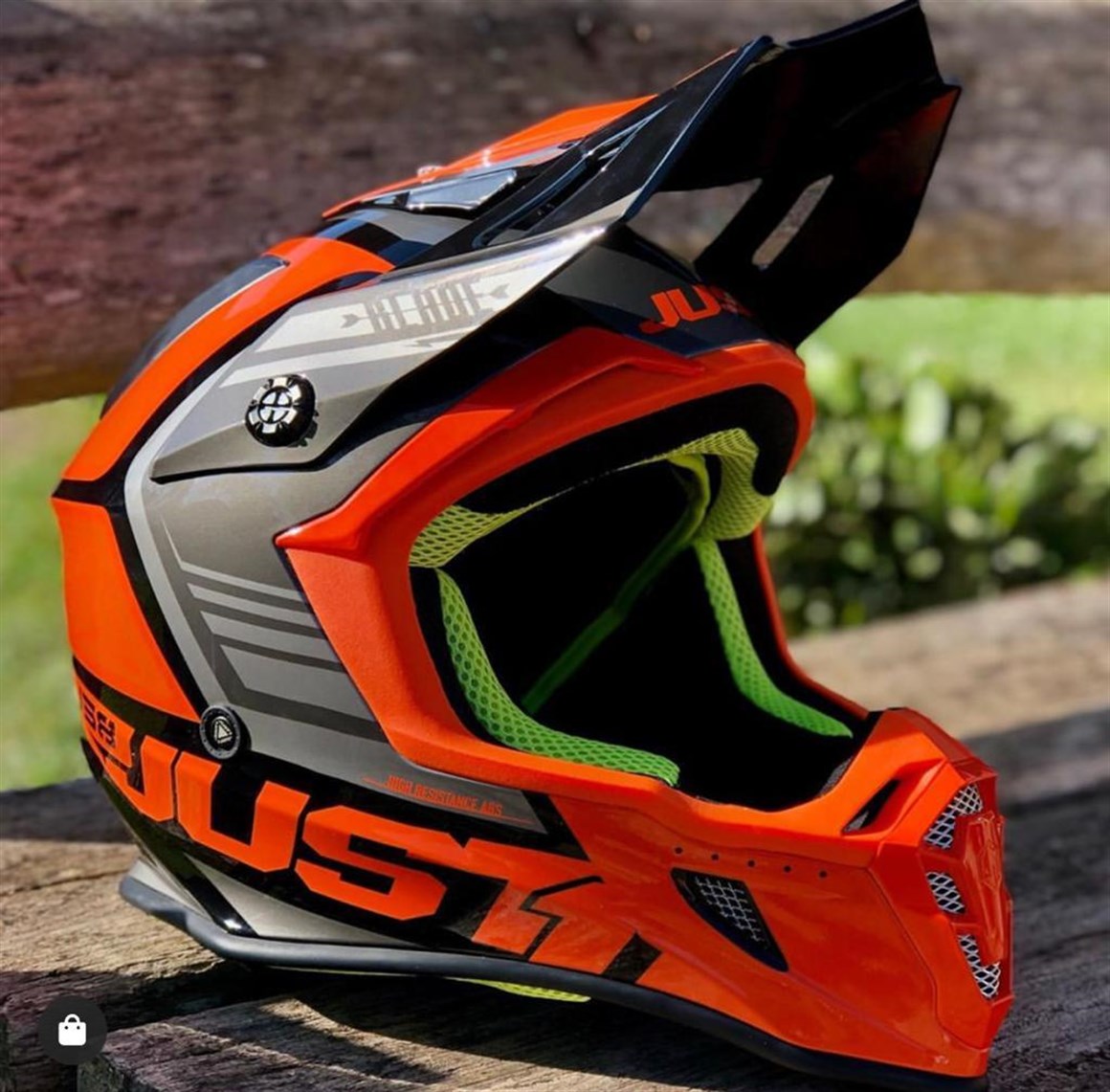JUST1 J38 BLADE ORANGE-BLACK KASK