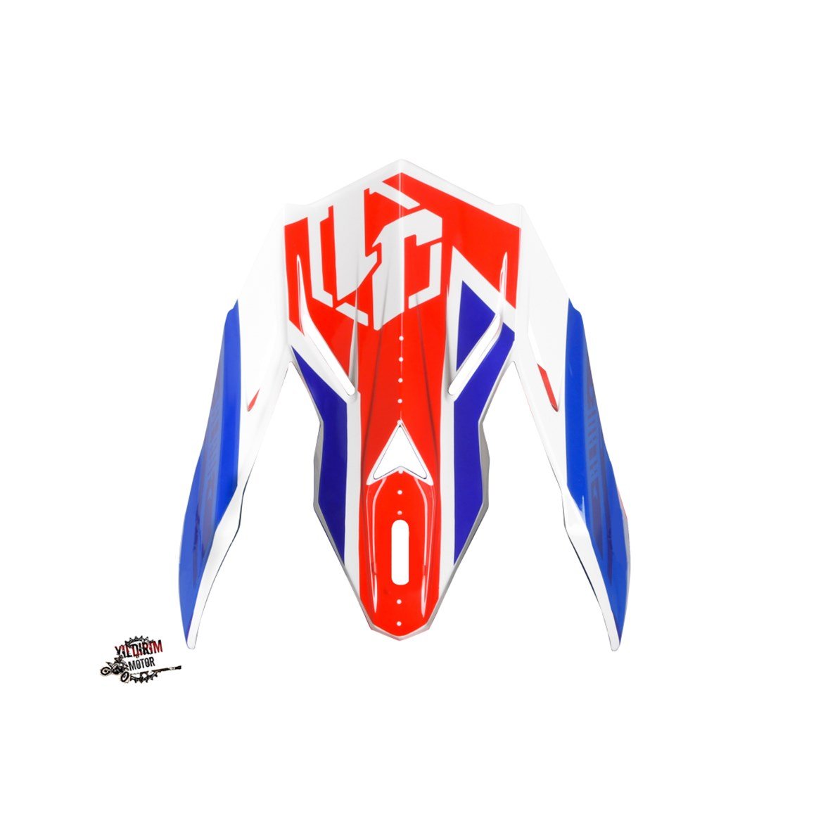 JUST1 J38 BLADE TEREK MAVİ KIRMIZI BEYAZ