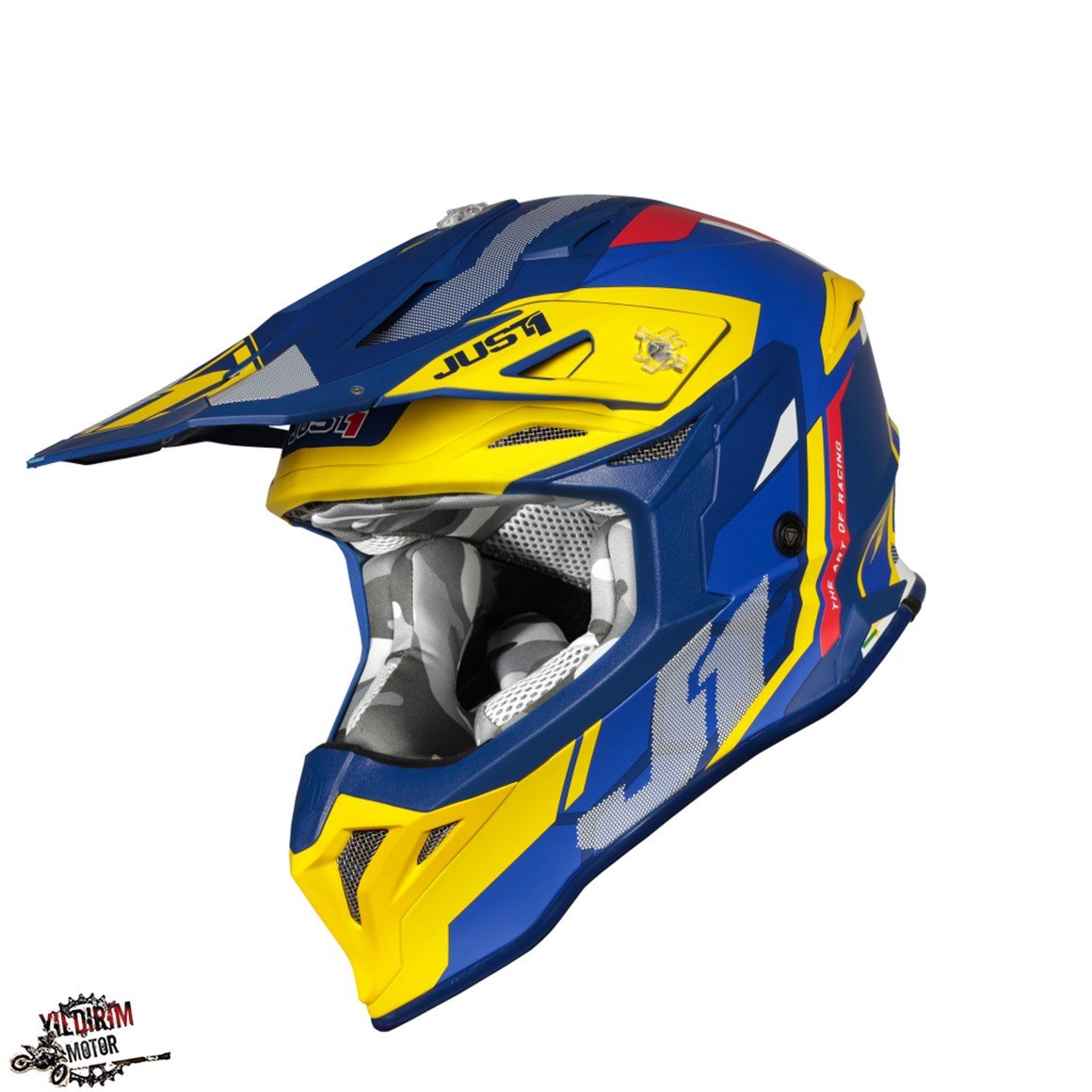 JUST1 J39 REACTOR SARI MAVİ KASK