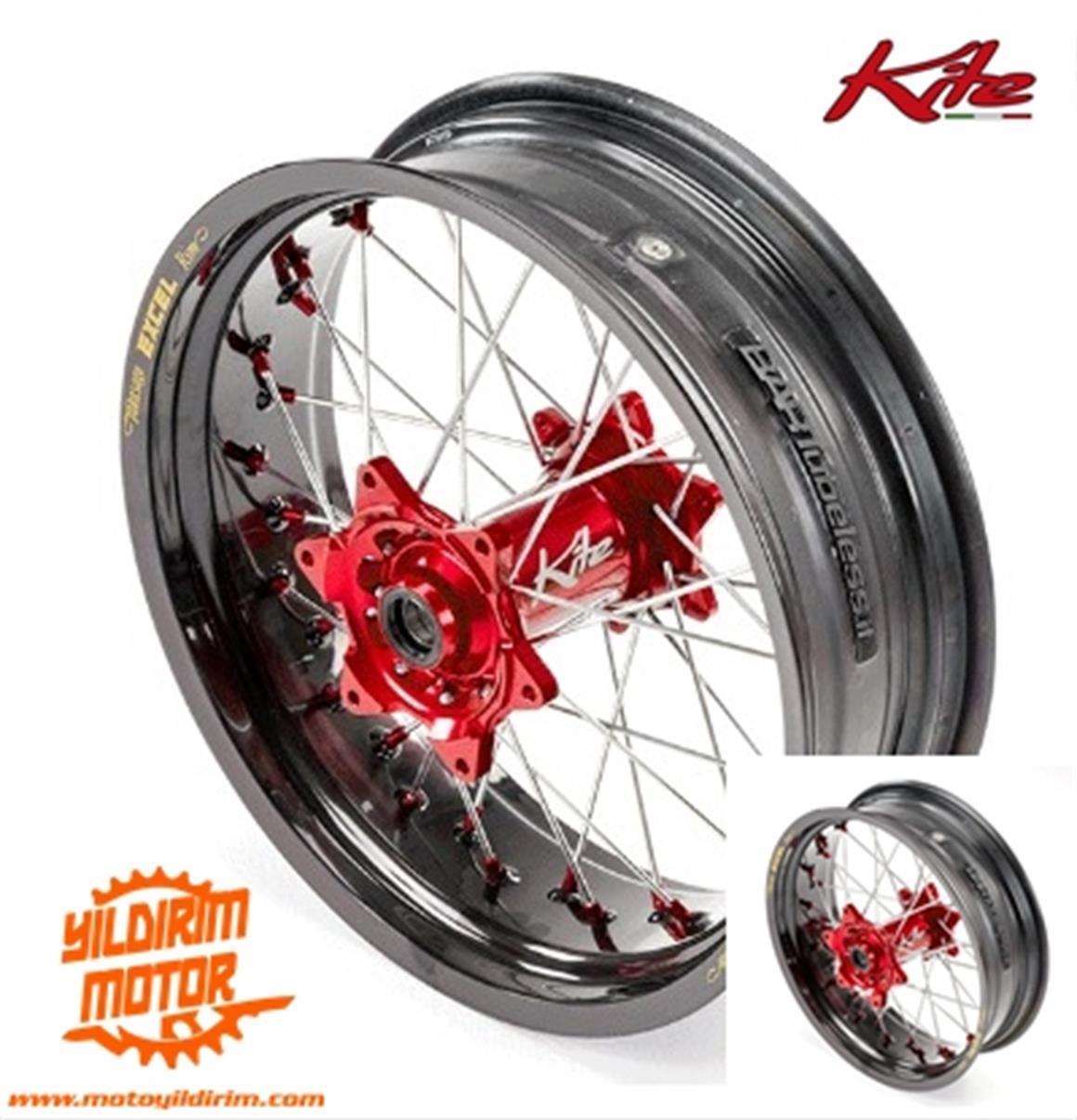 KİTE KTM HUSQVARNA 4.50X17 SÜPERMOTO ARKA JANT KIRMIZI