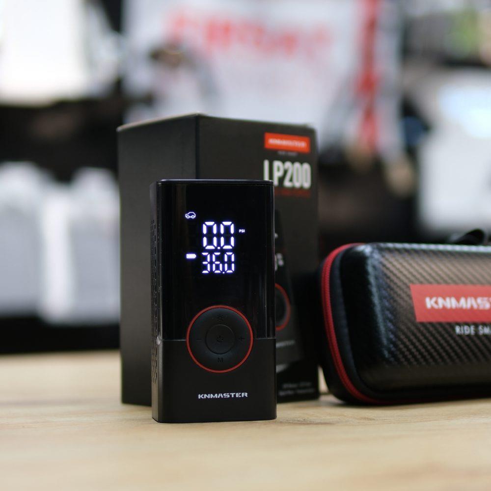 Knmaster LP200 – 150 PSI Dijital Göstergeli Şarjlı Hava Pompası