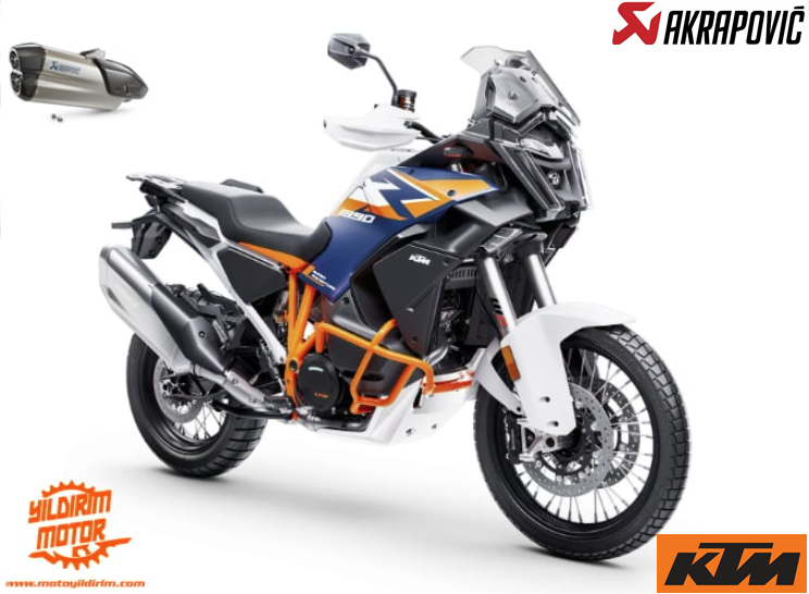 KTM 1390 R MODELLER AKRAPOVİC EGZOZ