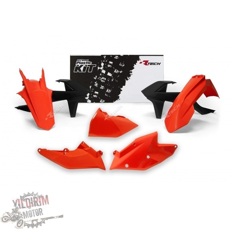 KTM 2017 EXC EXC-F Modeller Rtech Grenaj Plastik Set