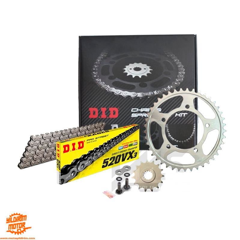 KTM DUKE 250 DİD ZİNCİR DİŞLİ SET 24-25