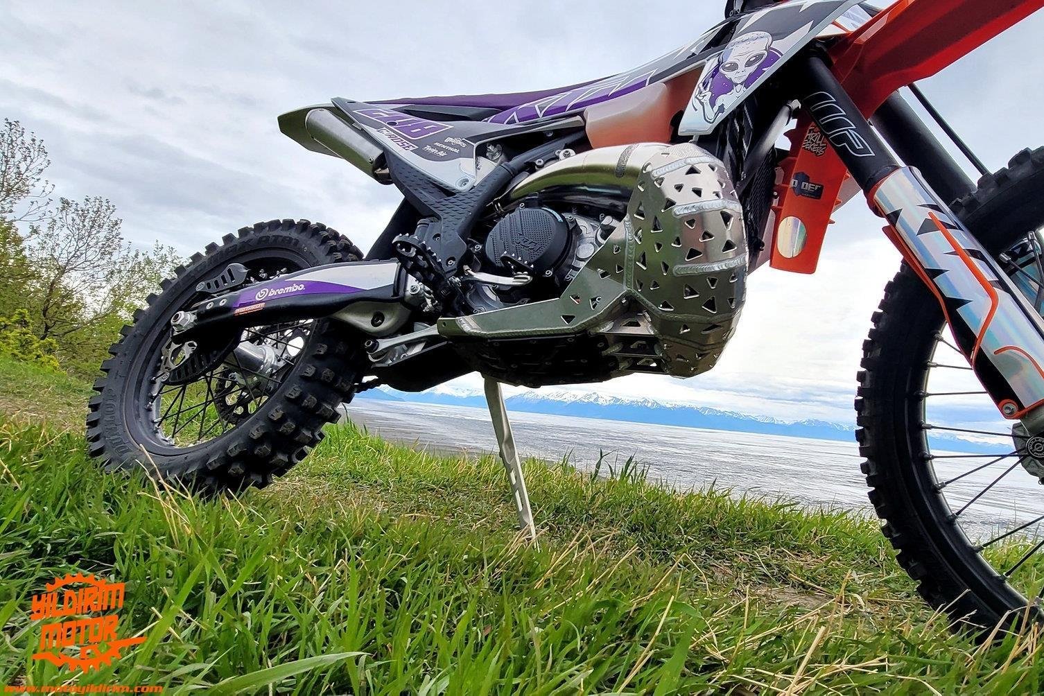 KTM EXC 250 300 Karter ve Salyangoz Koruma 2024