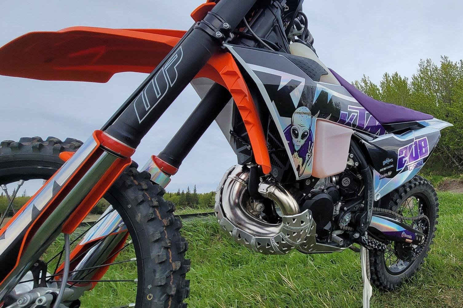 KTM EXC 250 300 Karter ve Salyangoz Koruma 2024