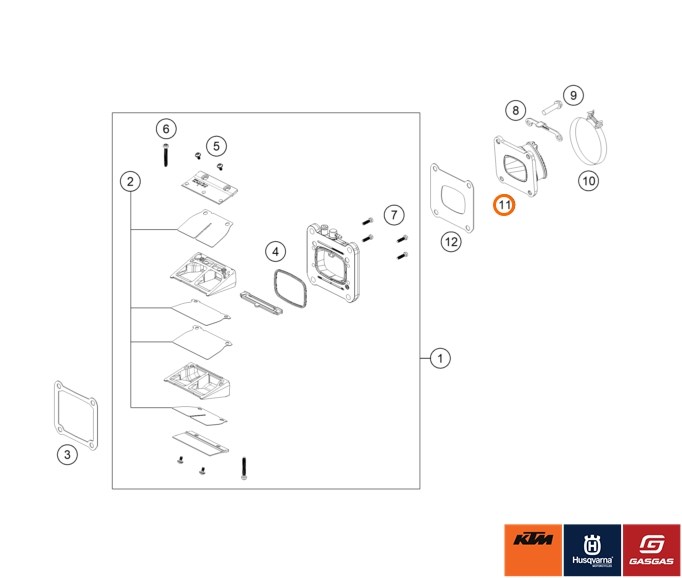 KTM EXC 250/300 MANİFOLD 18-26
