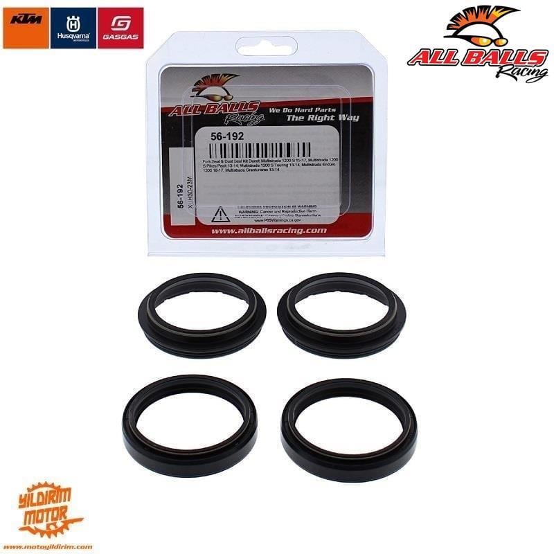 KTM HUSQ GASGAS ÖN AMORTİSÖR YAĞ VE TOZ KEÇE SETİ ALL BALLS 13/25