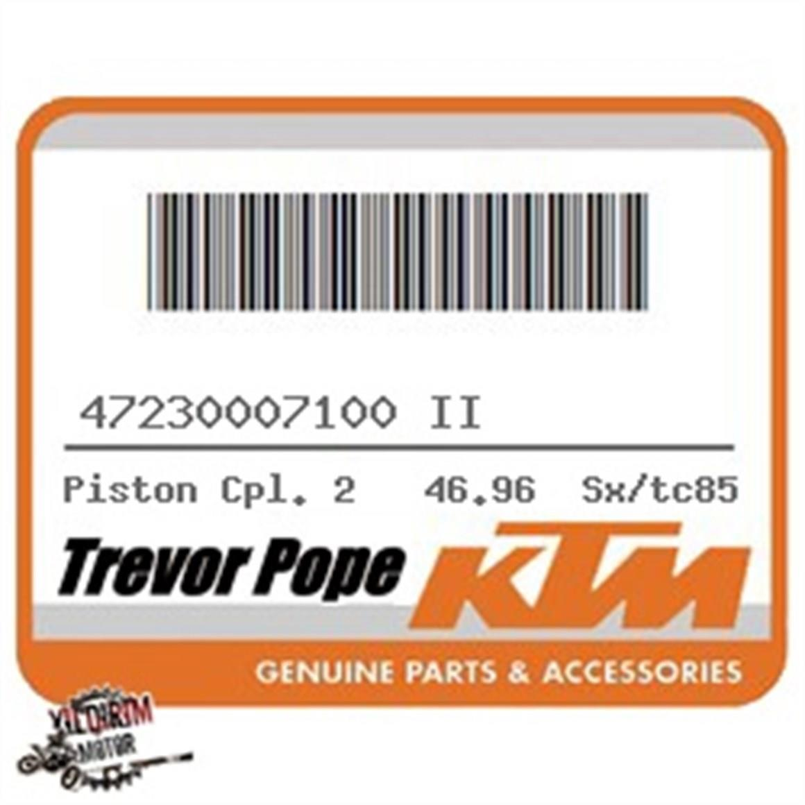 KTM PİSTON CPL 85 SX (PİSTON CPL. II)