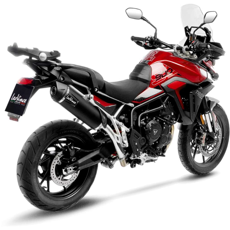 LEOVINCE TRIUMPH TIGER 900 GT SİYAH EGZOZ 24-26