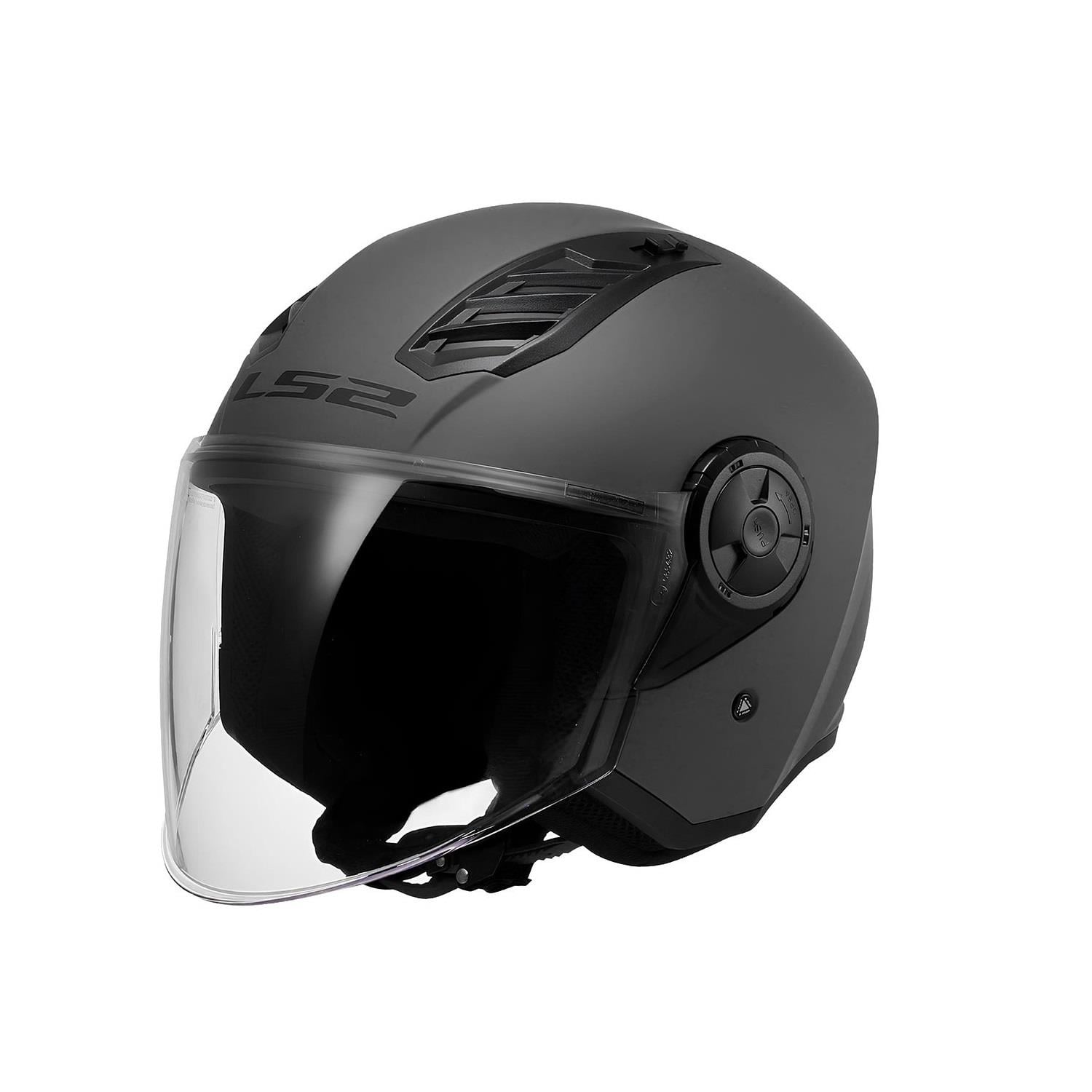 LS2 AIRFLOW 2 MAT TITANIUM KASK
