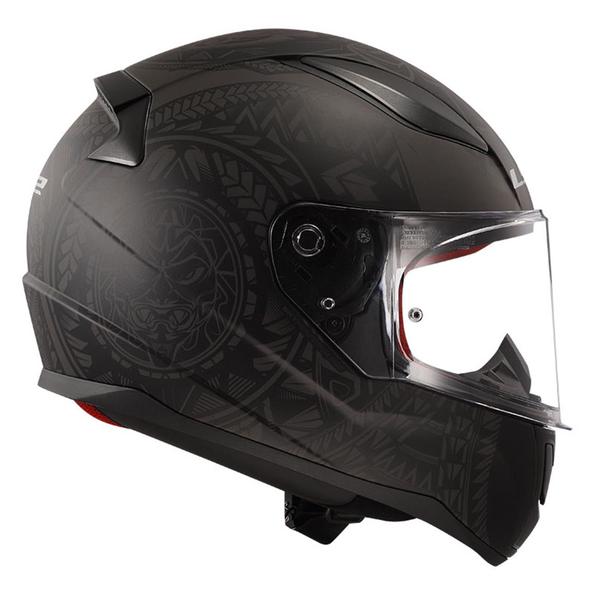 LS2 RAPID TAKAROA MAT SİYAH KASK