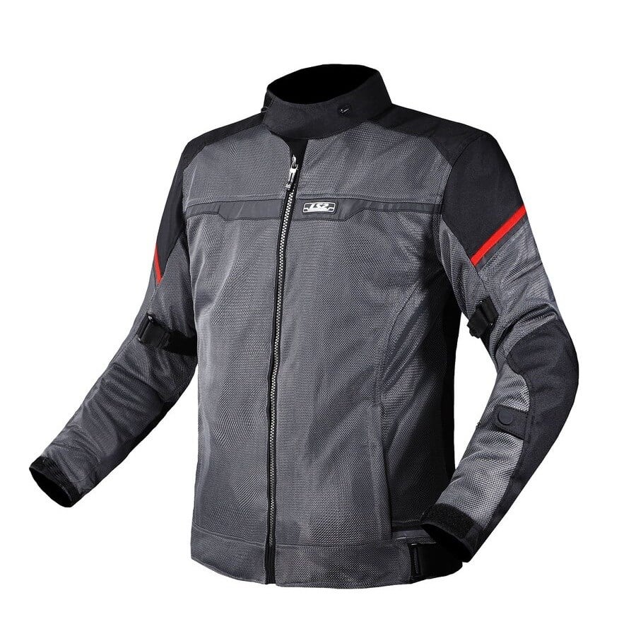 LS2 RIVA MONT SİYAH-GRİ-KIRMIZI