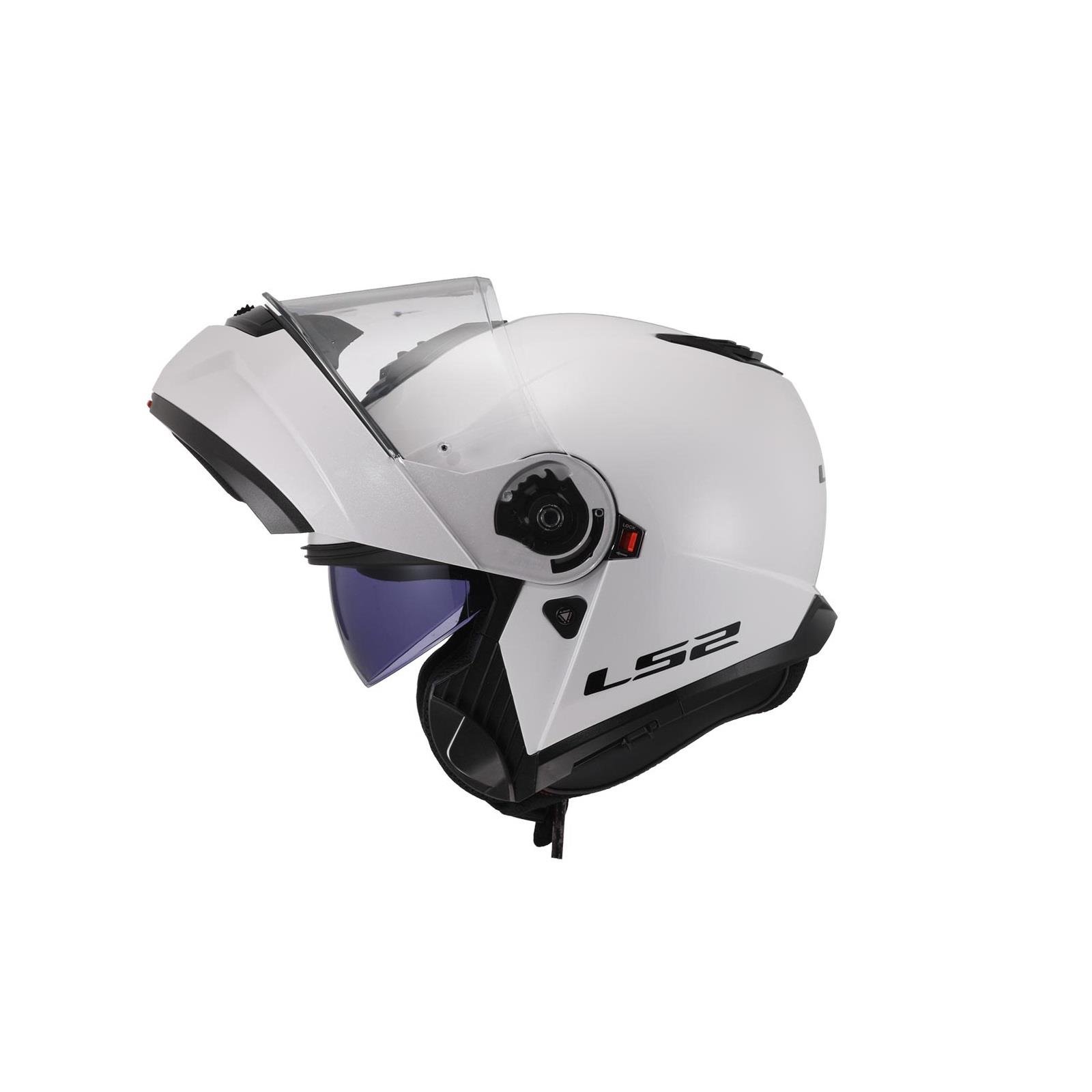 LS2 STROBE 2 BEYAZ KASK