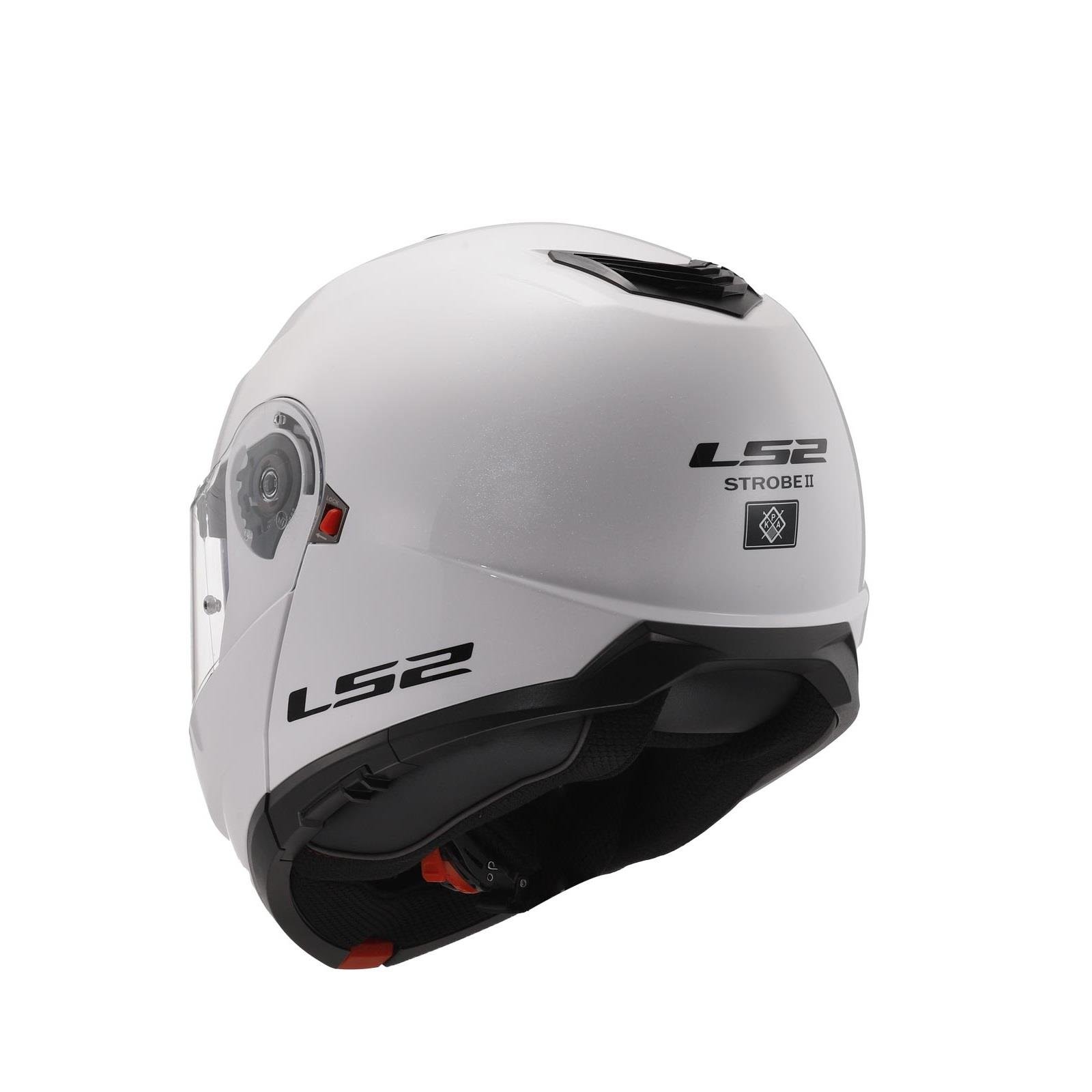 LS2 STROBE 2 BEYAZ KASK