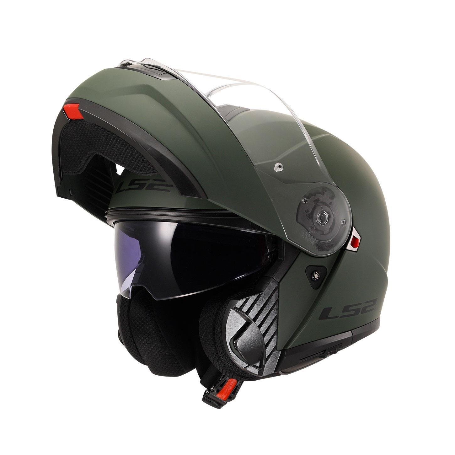 LS2 STROBE 2 MAT YEŞİL KASK