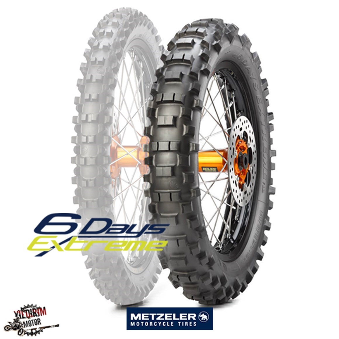Metzeler 140/80-18 SixDays Extreme Enduro Motocross Lastik 