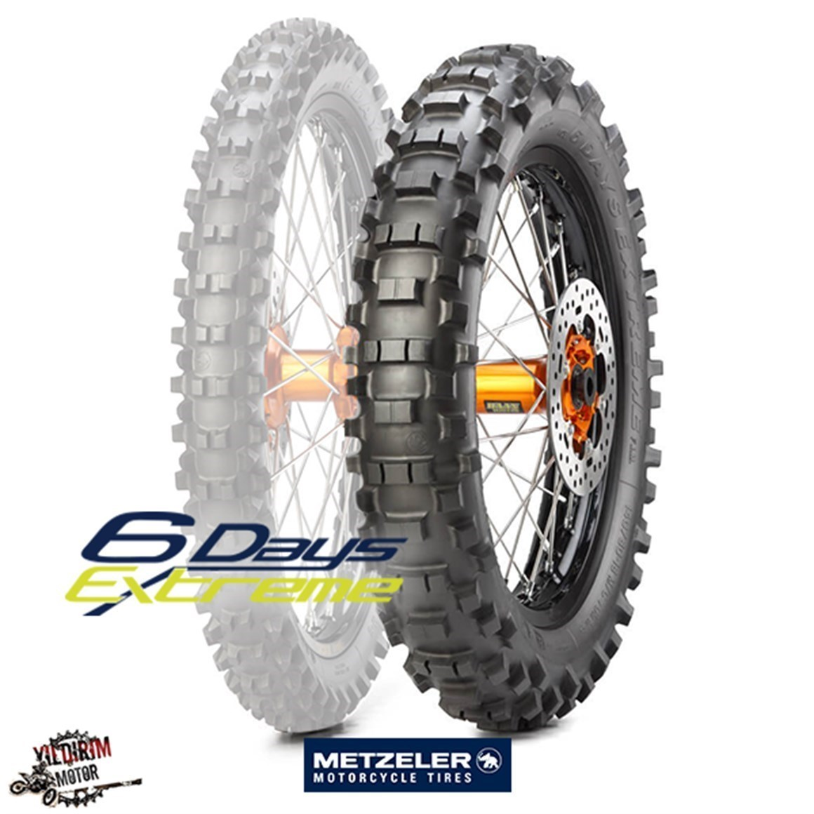 Metzeler 140/80-18 SixDays Extreme Enduro Motocross Lastik 