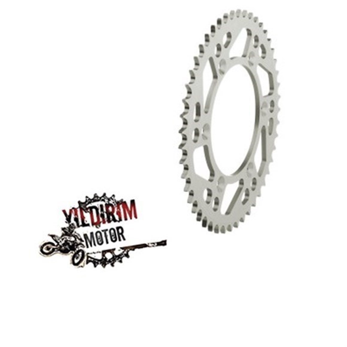 MOOSE RACING ARKA DİŞLİ 51 DİŞ ALÜMİNYUM MAVİ