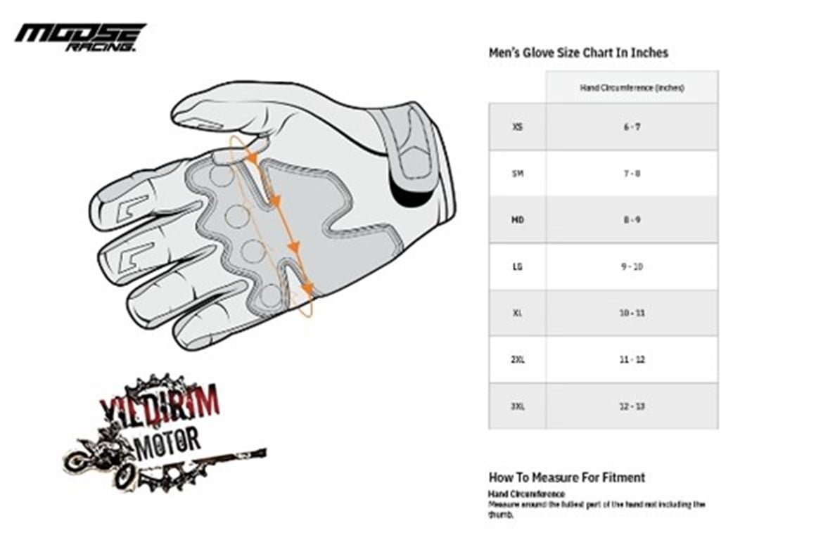 MOOSE RACING ERKEK ELDİVEN SX1 NV / HVY
