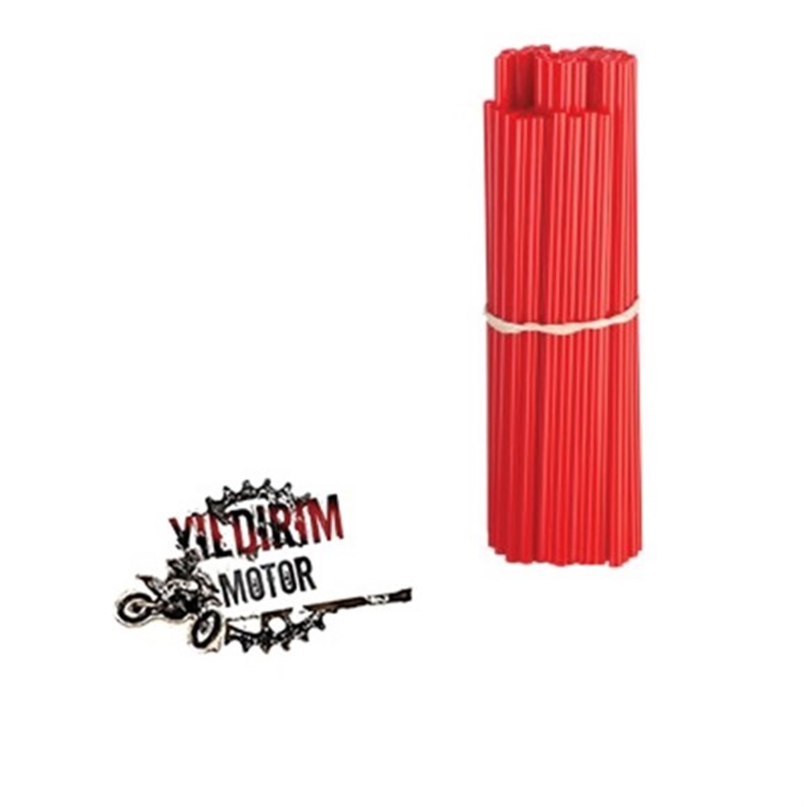 MOOSE RACING JANT PİPETİ KIRMIZI (80'li PAKET POLİÜRETAN KOLLU CİLT RED)