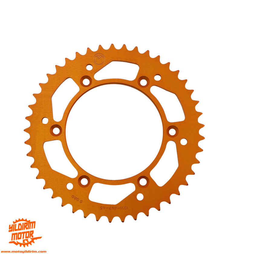 MOOSE RACING KTM EXC ARKA DİŞLİ 45T TURUNCU