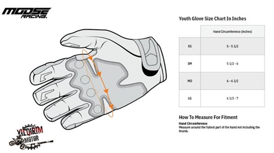 MOOSE RACING SX1 ELDİVEN S20Y