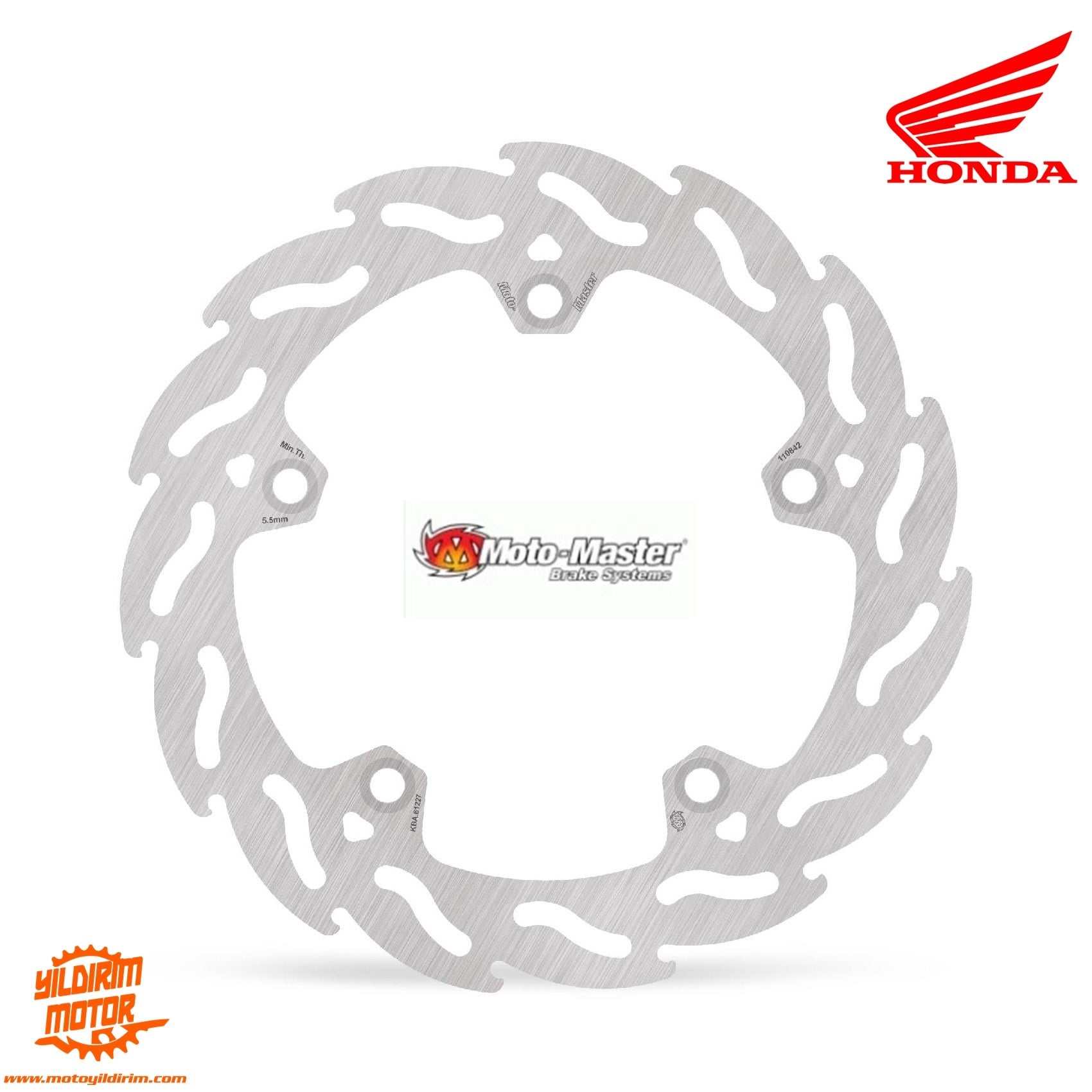 MOTO MASTER HONDA AFRICA TWIN 1100 ARKA DİSK 20-26