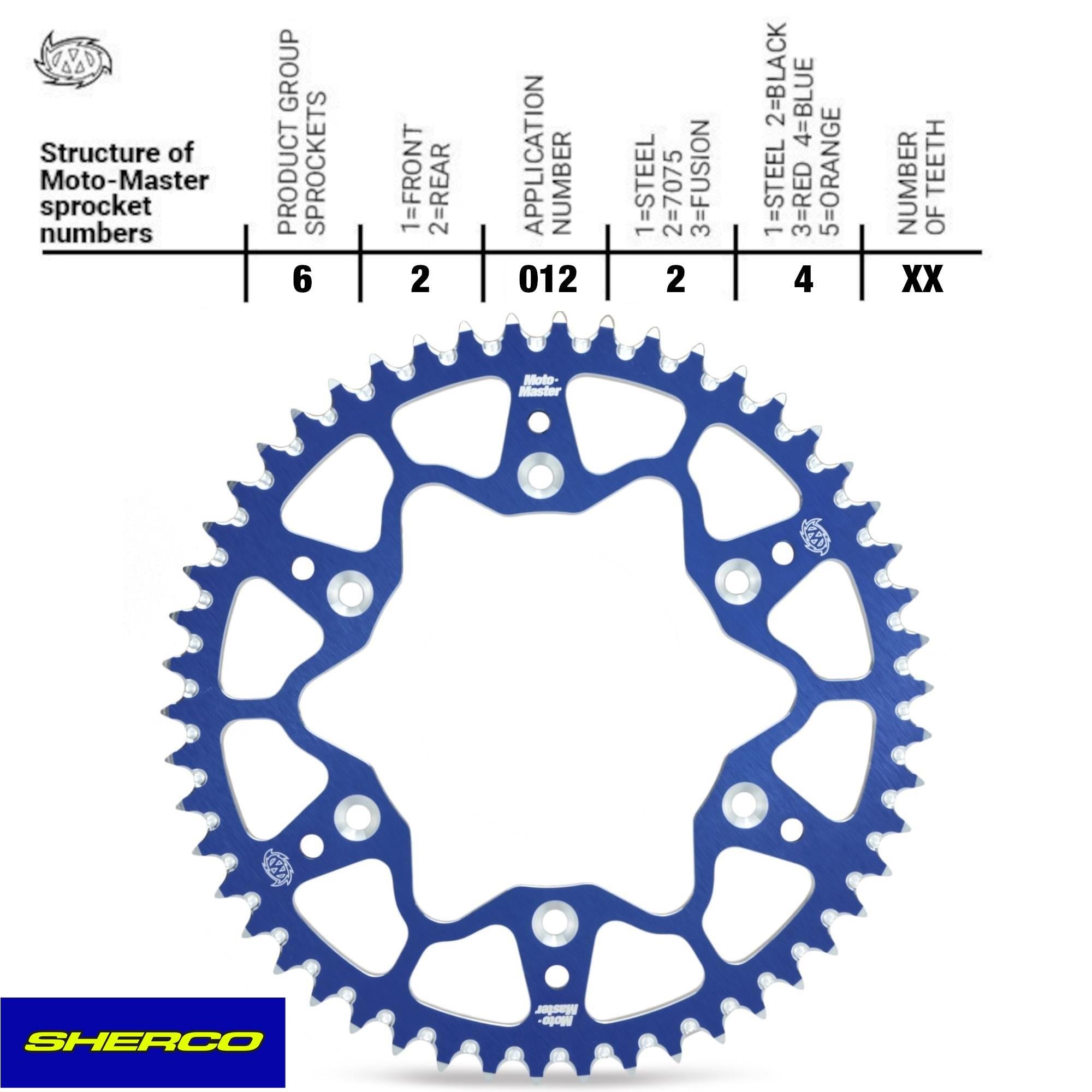 MOTO MASTER SHERCO ARKA DİŞLİ
