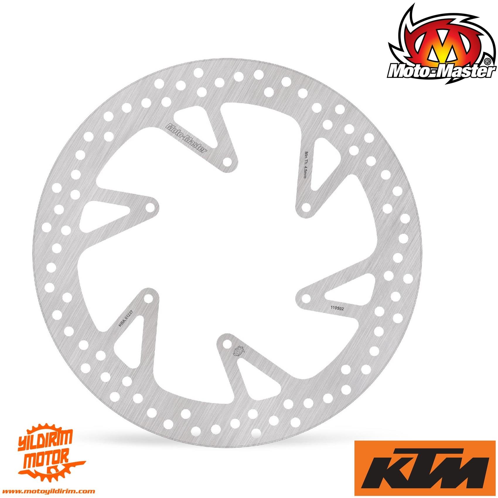 MOTOMASTER KTM 1190/1290/1390 ARKA FREN DİSKİ 267MM