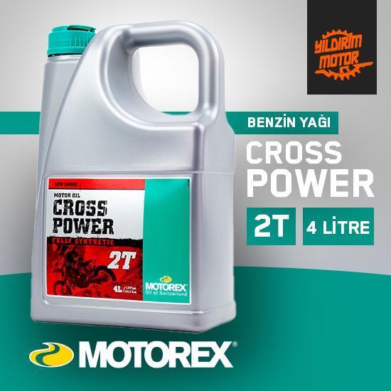 Motorex Cross Power 2T Benzin Yağı 4 LT
