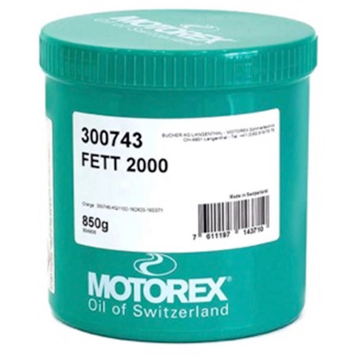 MOTOREX FETT 2000 GRESS 850GR
