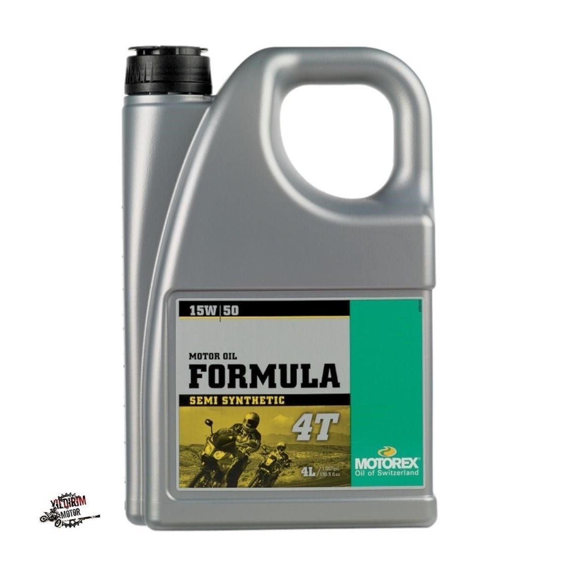 MOTOREX FORMULA 4T SAE 15W50 JASO MA2