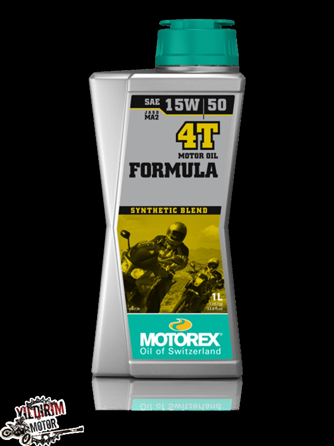 MOTOREX FORMULA 4T SAE 15W50 JASO MA2 YAĞ 1LT