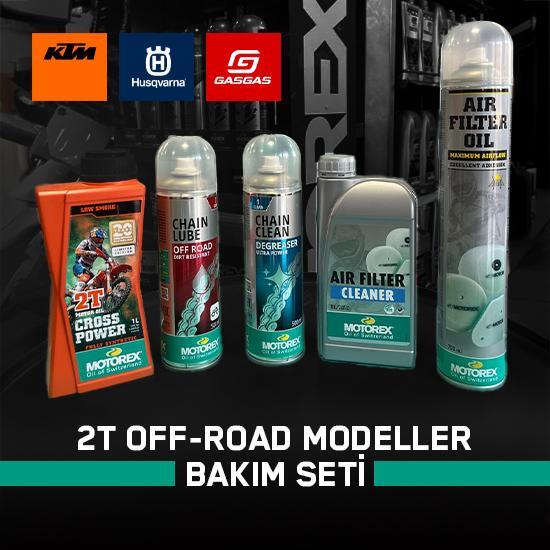MOTOREX KTM HUSQ GASGAS 2T BAKIM SETİ