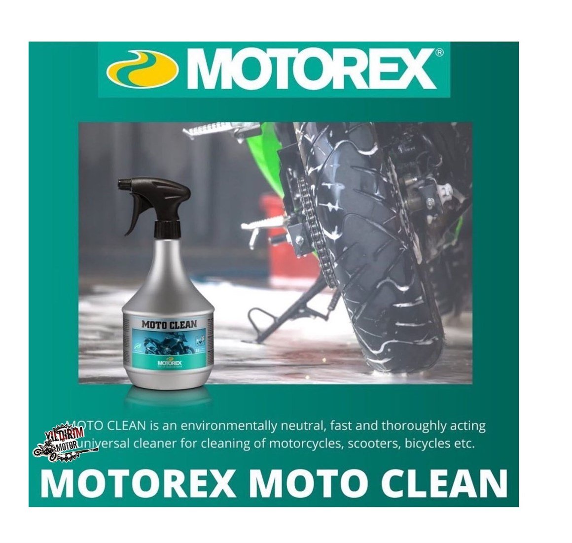 Motorex Moto Clean Temizleme Losyonu