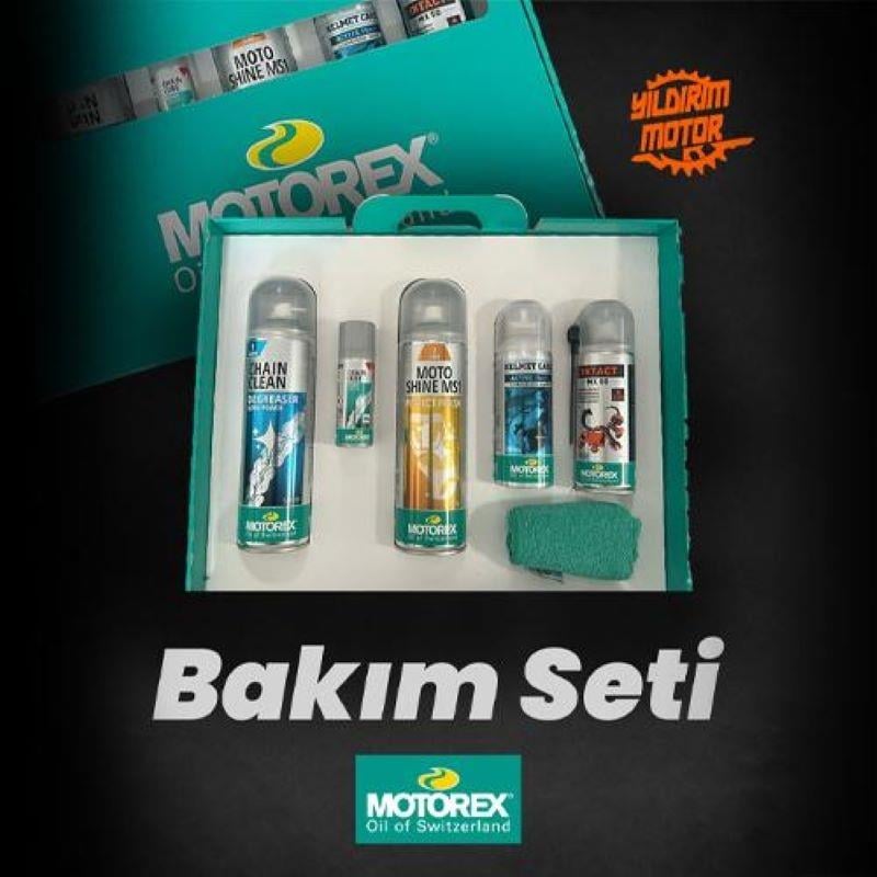MOTOREX MOTORSİKLET TEMİZLEME SETİ
