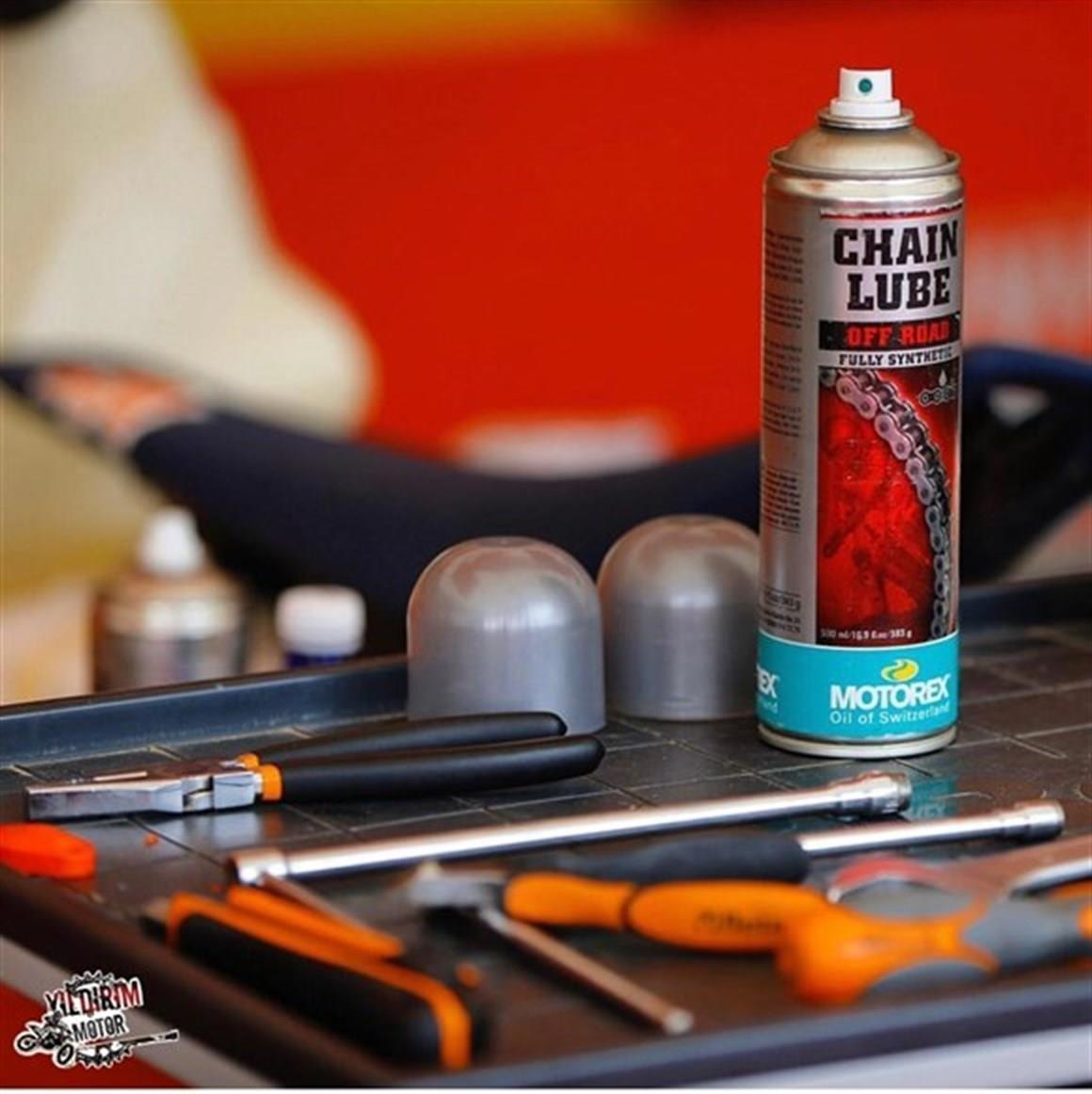 Motorex Off Road 500ml Zincir Yağlama Spreyi