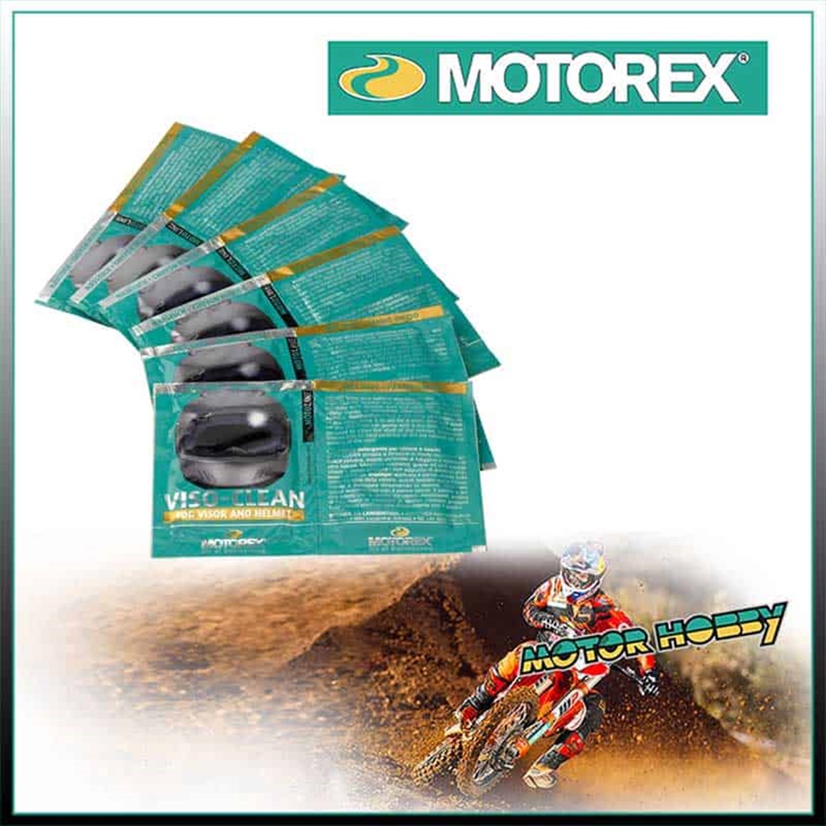 MOTOREX YÜZEY TEMİZLEME MENDİLİ 12X6