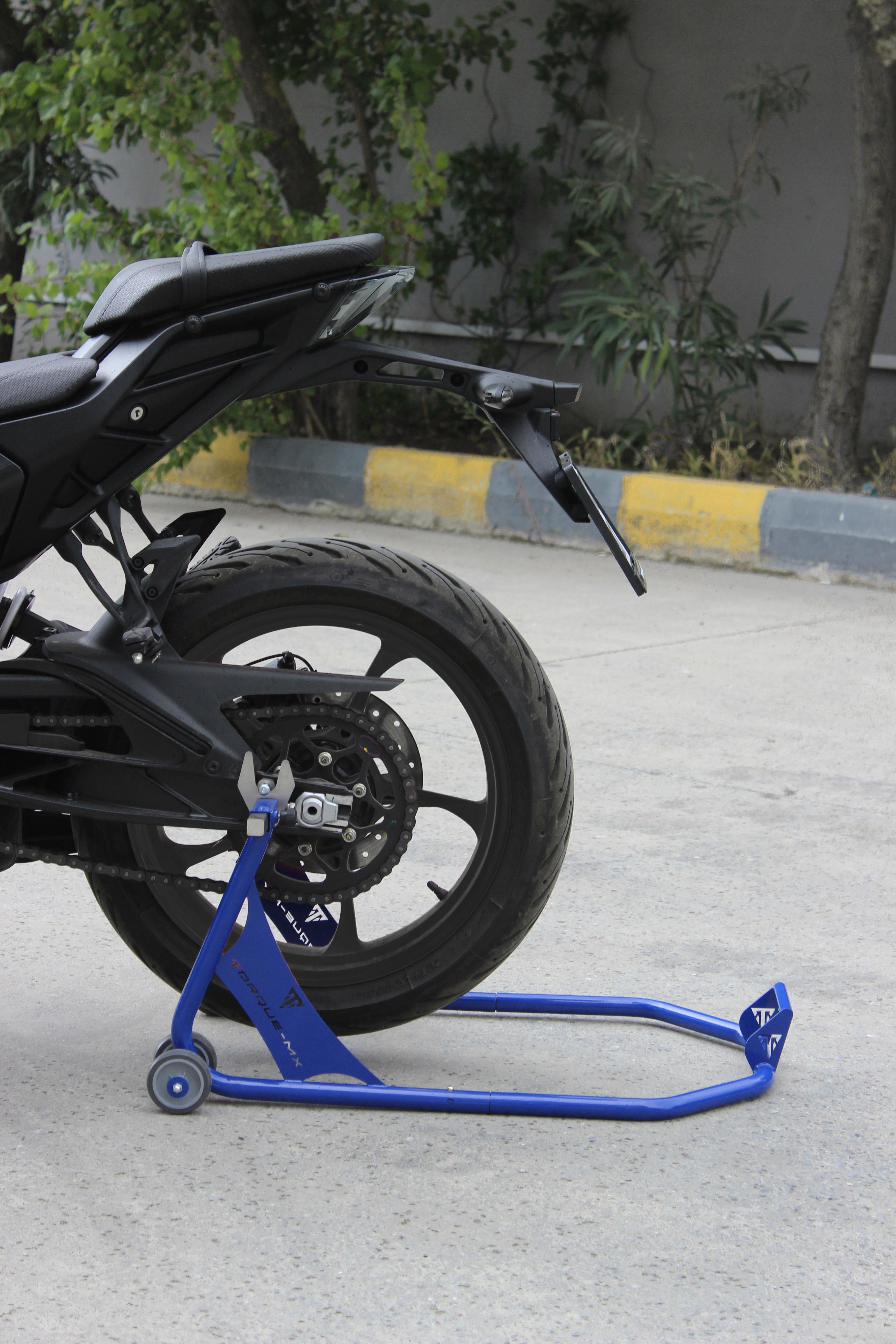 Motosiklet Arka Kaldırma Standı RS1 Lacivert