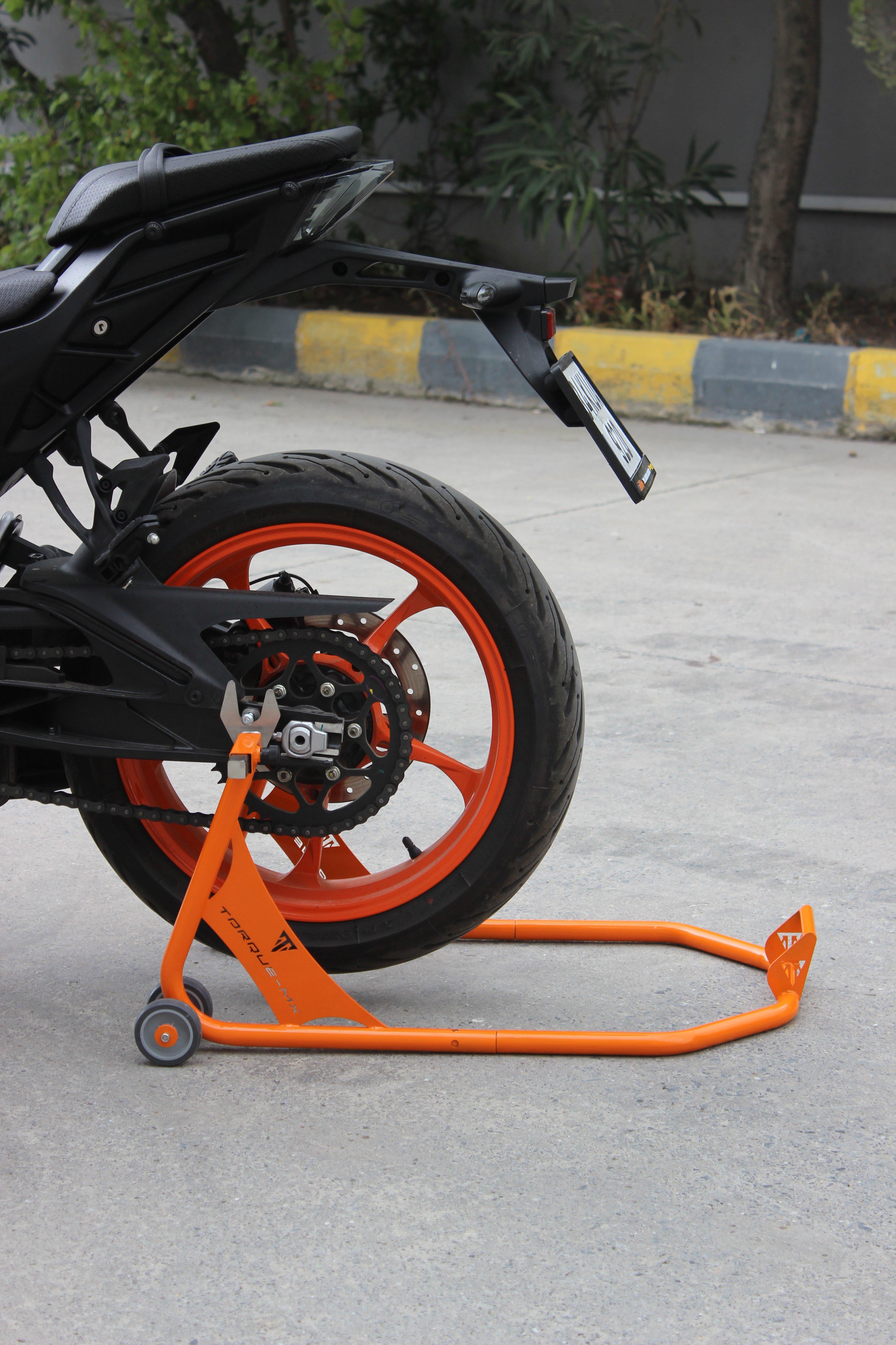 Motosiklet Arka Kaldırma Standı RS1 Turuncu