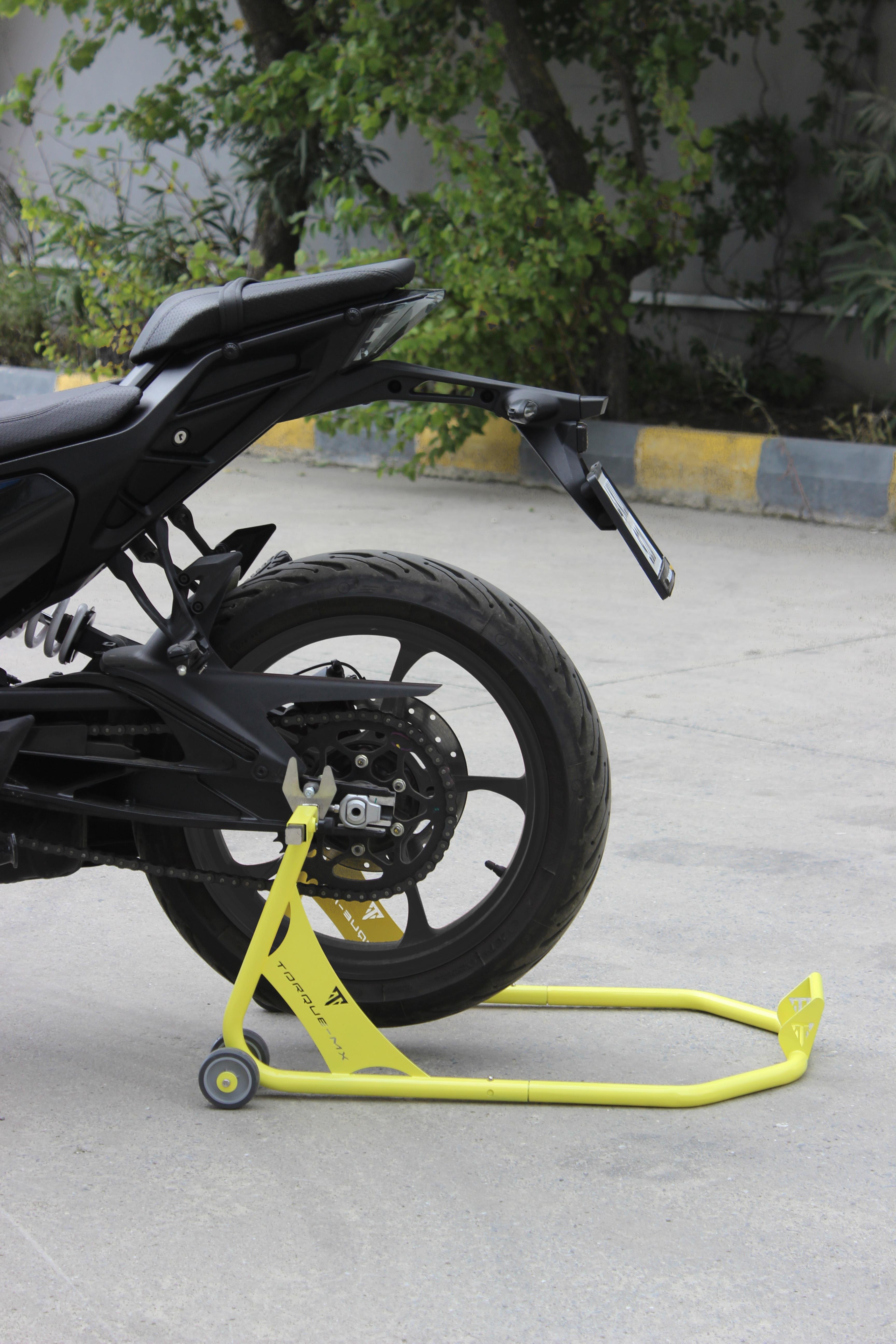 Motosiklet Arka Kaldırma Standı RS1 Turuncu