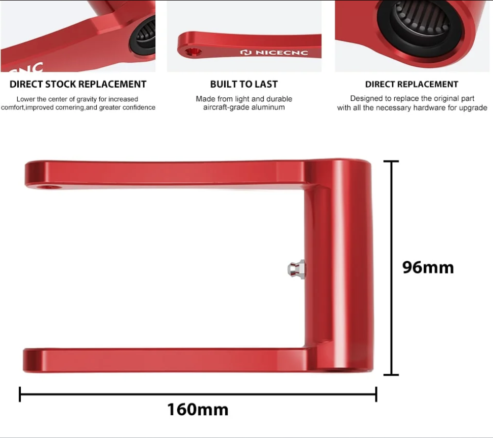 NICECNC HONDA CRF300 ALÇALTMA KİTİ 21-25