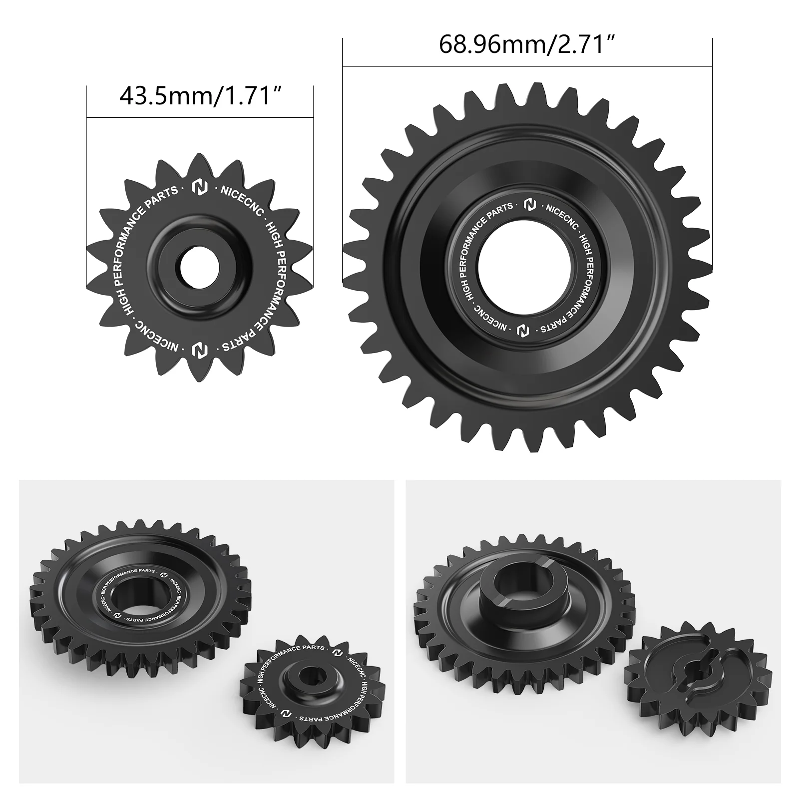 NICECNC KTM EXC-F 450 YAĞ POMPA DİŞLİ SETİ 19-23
