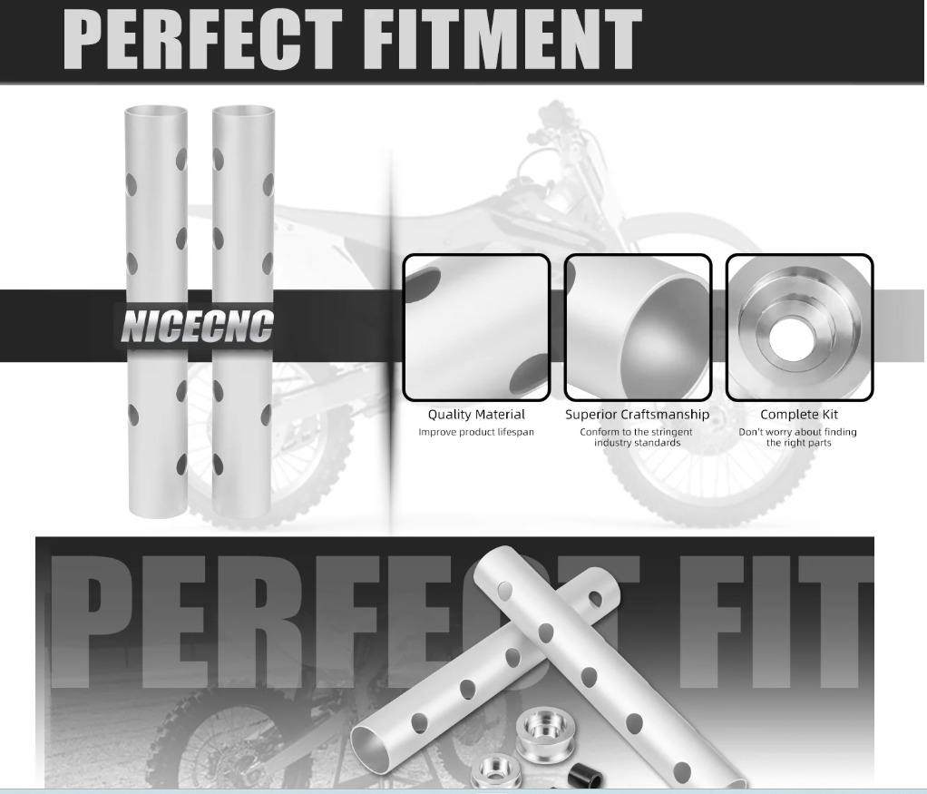 NICECNC KTM HUSQ ÖN AMORTİSÖR ALÇALTMA KİTİ